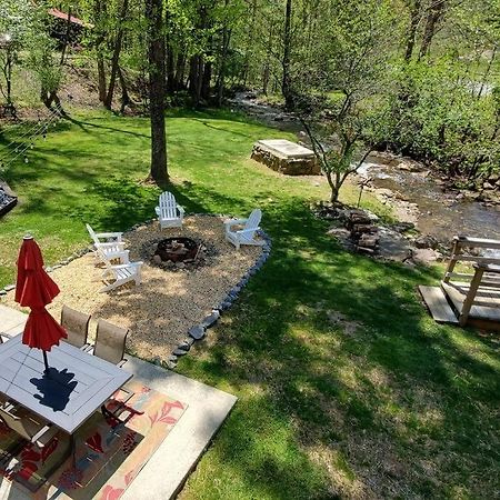 Waterwheel Cabin By The Creek Murphy Bagian luar foto